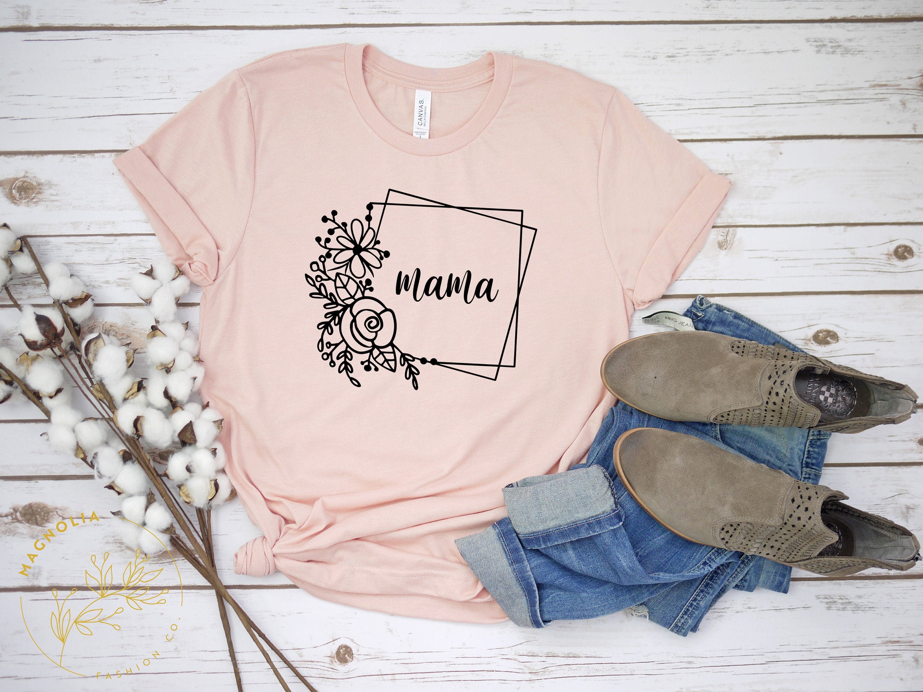 Floral Mom Shirt Mother's Day Shirt Cute Mom Shirt Gift - Etsy