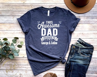 Questo fantastico papà appartiene a [Personalizzabile