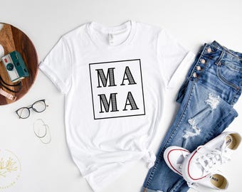 Camiseta para mamá // Camiseta para mamá // Camiseta para mamá // Camiseta para mamá // Regalo del Día de la Madre // Regalo para mamá