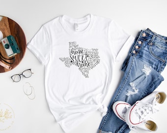 Texas Home Shirt, Texas Tee, Texas Shirt, Texas T-shirt, Texas Tshirt, State Shirt, Tshirts for Men, Tshirts for Women