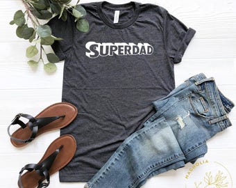 Tshirt super papa, cadeau papa, chemise papa drôle, t-shirt papa super-héros, chemise papa, cadeau fête des pères, cadeau pour papa, t-shirt super papa, cadeau pour lui, t-shirt grand-père
