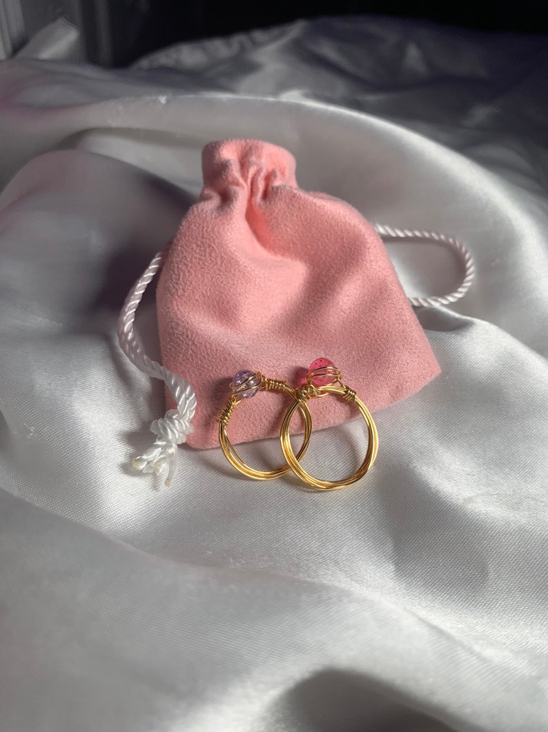 sparkle collection Handmade Wire Rings