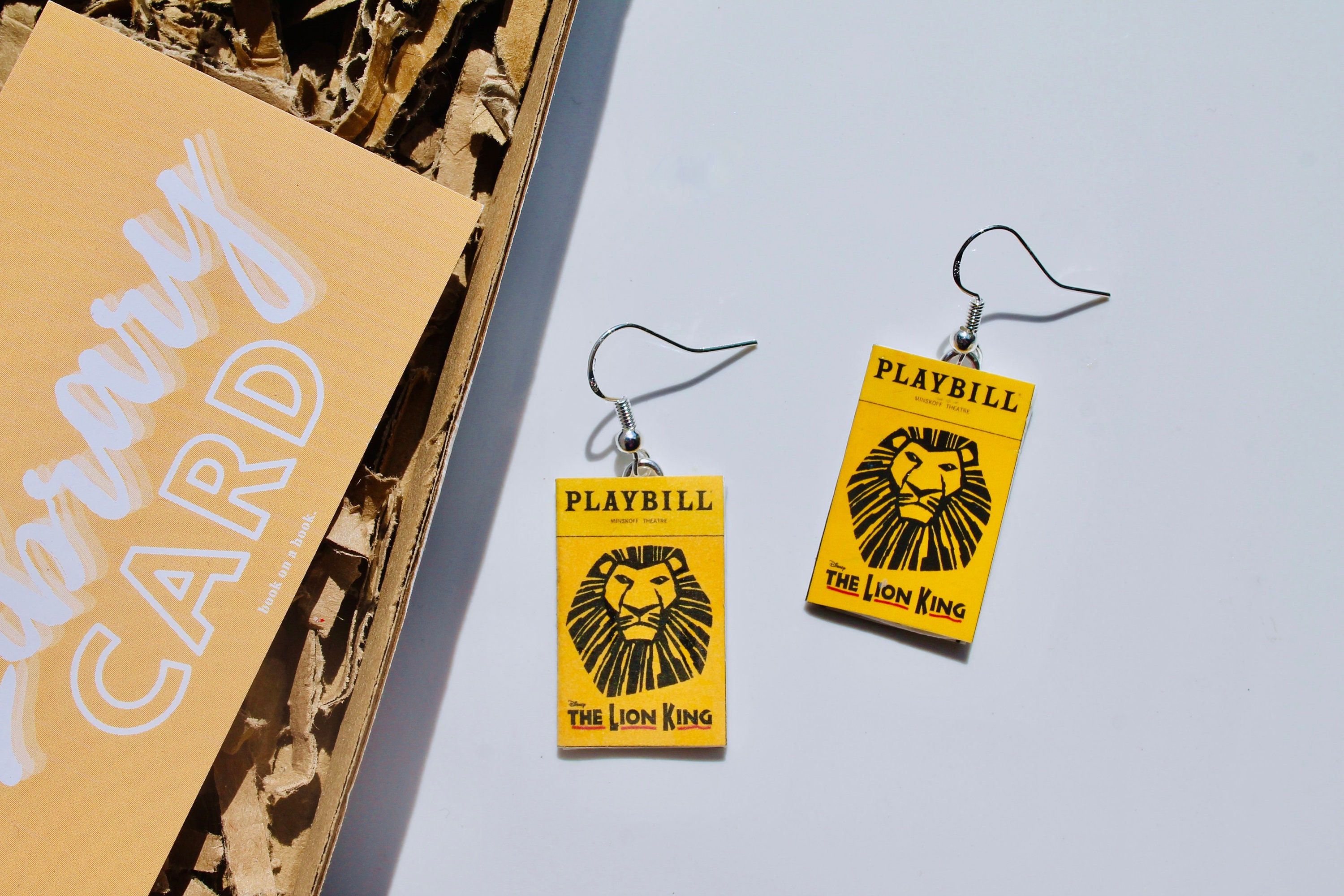 Miniature Playbill The Lion King Broadway Musical Playbill Etsy