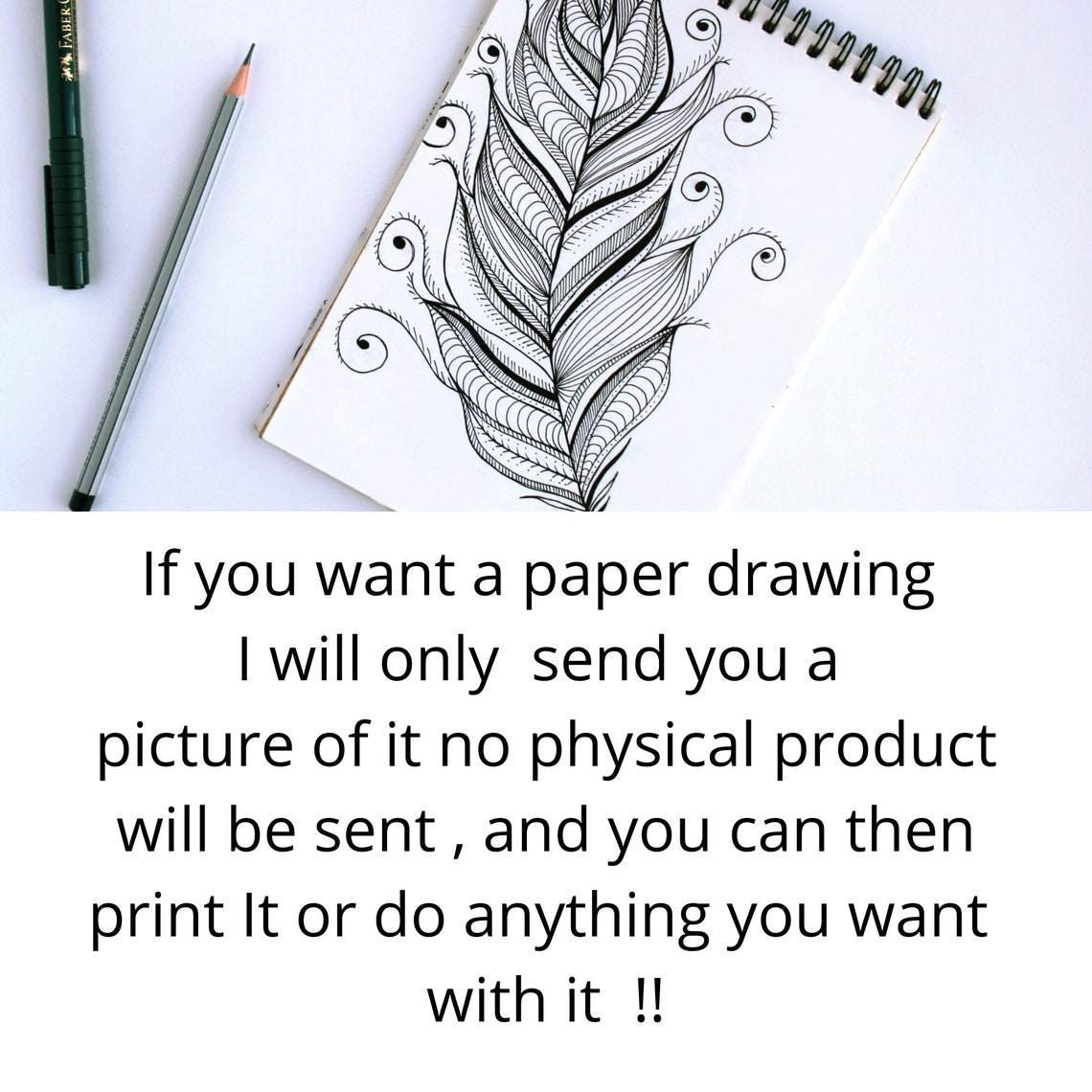 I will Draw anything you want Digital Drawing of your Etsy