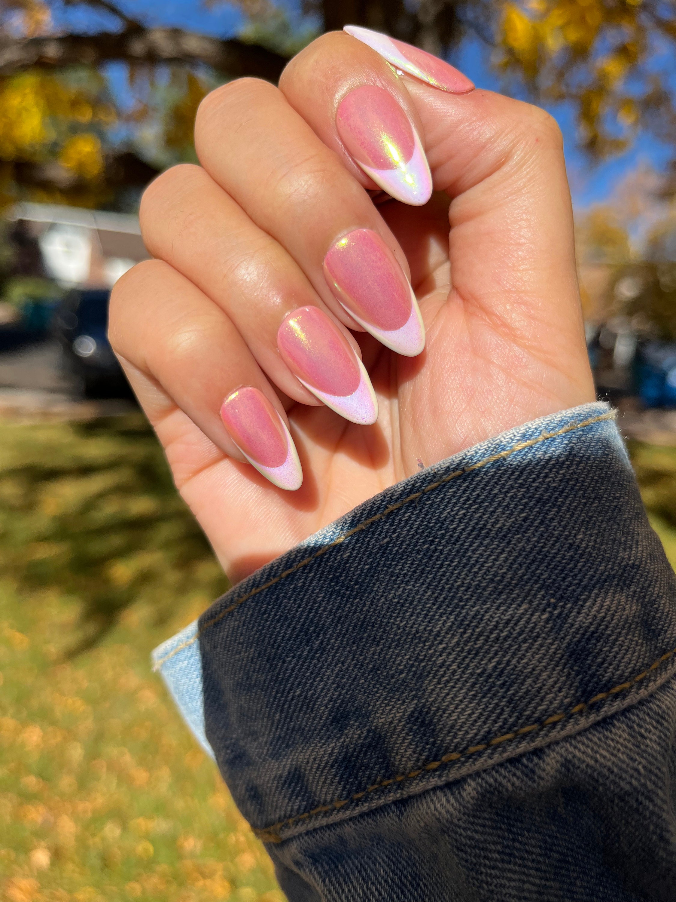 Best 13+ french tip chrome nails you must try this year