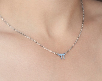 Sterling Silver Chai Necklace: Jewish Jewelry Gift