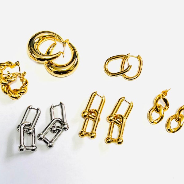 Hardware Earrings Etsy