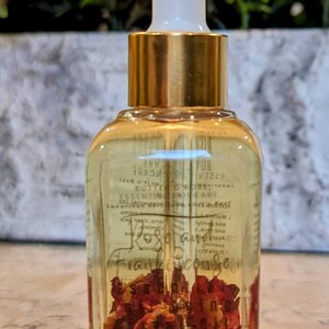 Rose & Frankincense Luxurious Face + Body Oil | Hydrating and Nourishing | Rejuvenates Skin | Smooth, Glowing Complexion | Natural Skincare