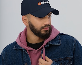 Bitcoin Unisex hat, Cryptocurrency Hat, Blockchain Gift