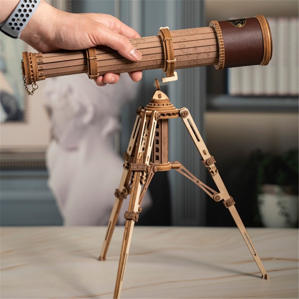 314Pcs Monoscope Wooden Telescope and giftModel Building Kits Etsy