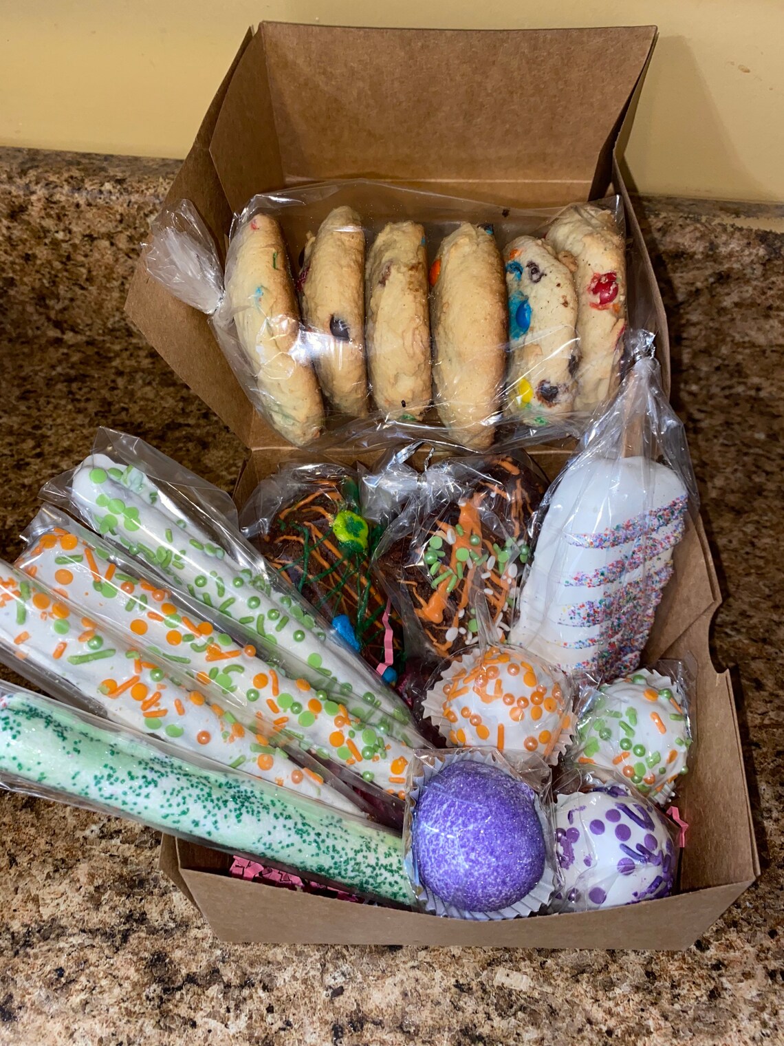 Baked Goods Sampler Box Care package gift for her gift for Etsy