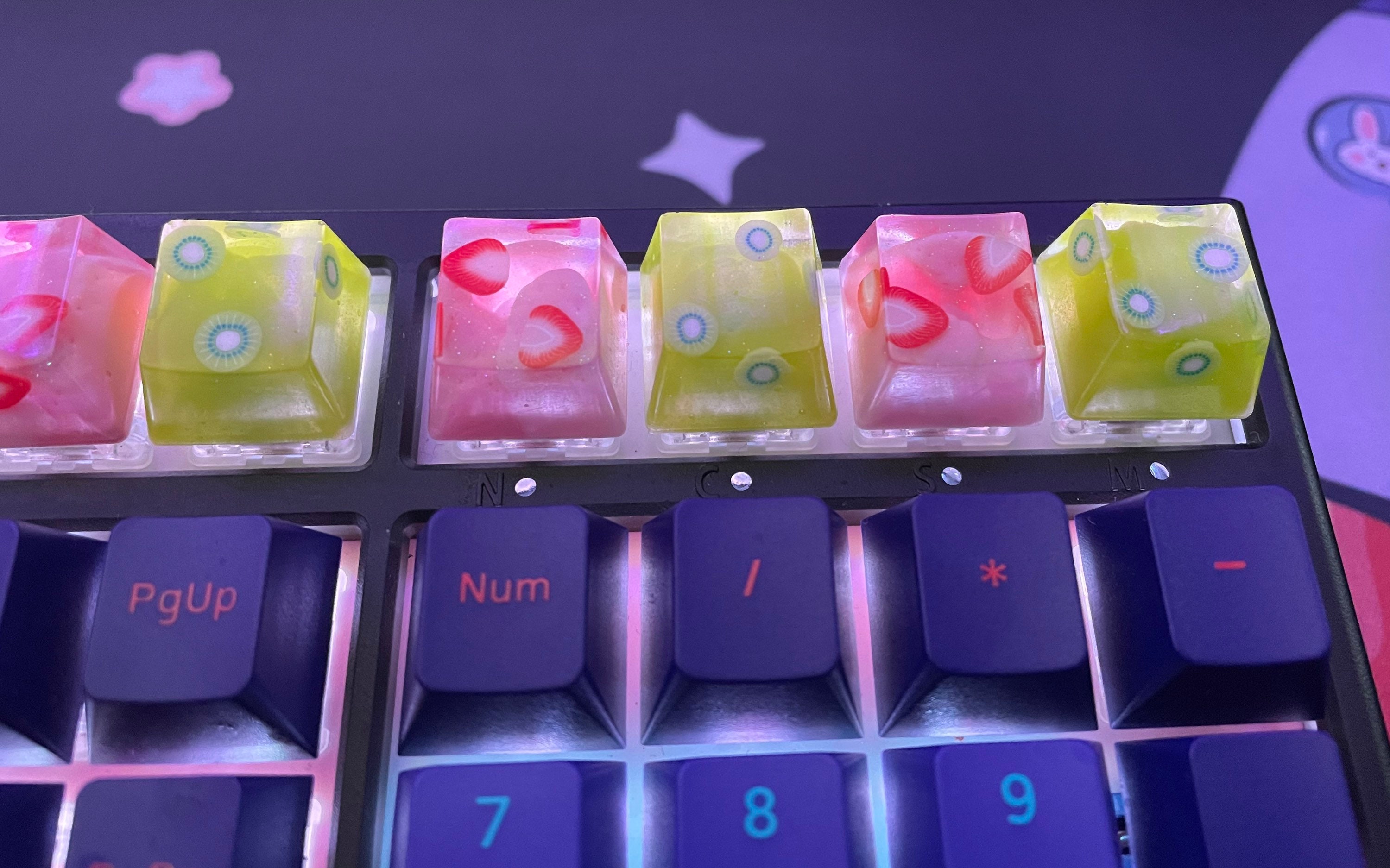 Fruit Esc mechanical keyboard keycap cherry mx custom Etsy