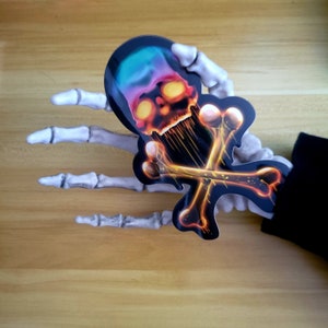 Skull and Cross Bones Premium sticker