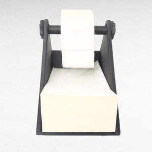 Tabletop Desk Stand for Thermal Labels/ 4x6 Inch & 2x1 IN Label Holder Organizer Mount with Removable Roller/ Rollo Printer Accessories