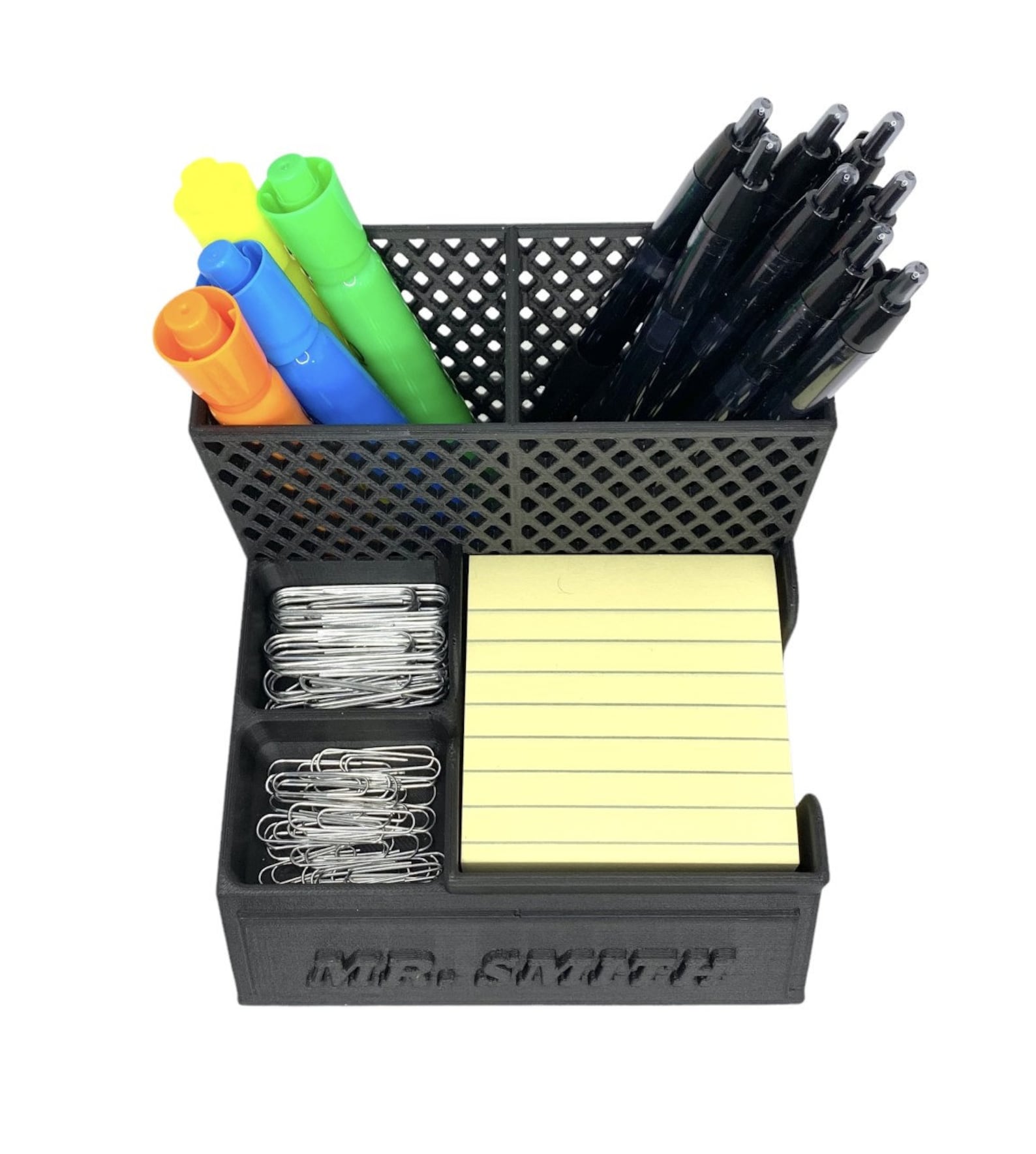 Office Desk Accessory Stand With Custom Name Tag/ Teacher Etsy