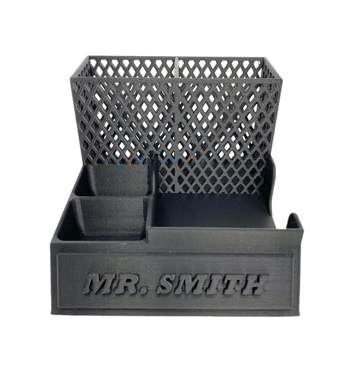 Office Desk Accessory Stand With Custom Name Tag/ Teacher Etsy