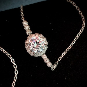 Charm, Glanz, Moissanite Armband, elegantes Armband, für Liebe, Beziehungen, Geschenk für sie/Valentinstag