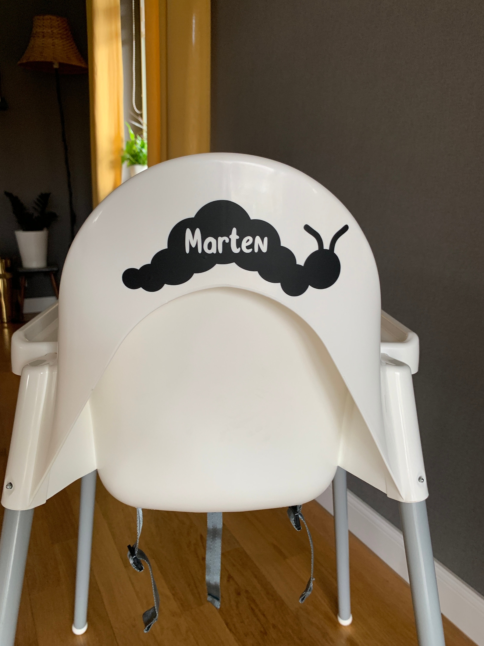 AUFKLEBER for High Chair Personalised High Chair Etsy