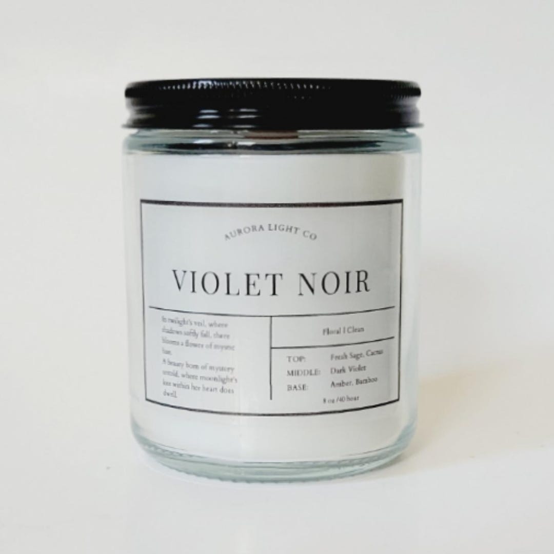 Violet Ends Candle