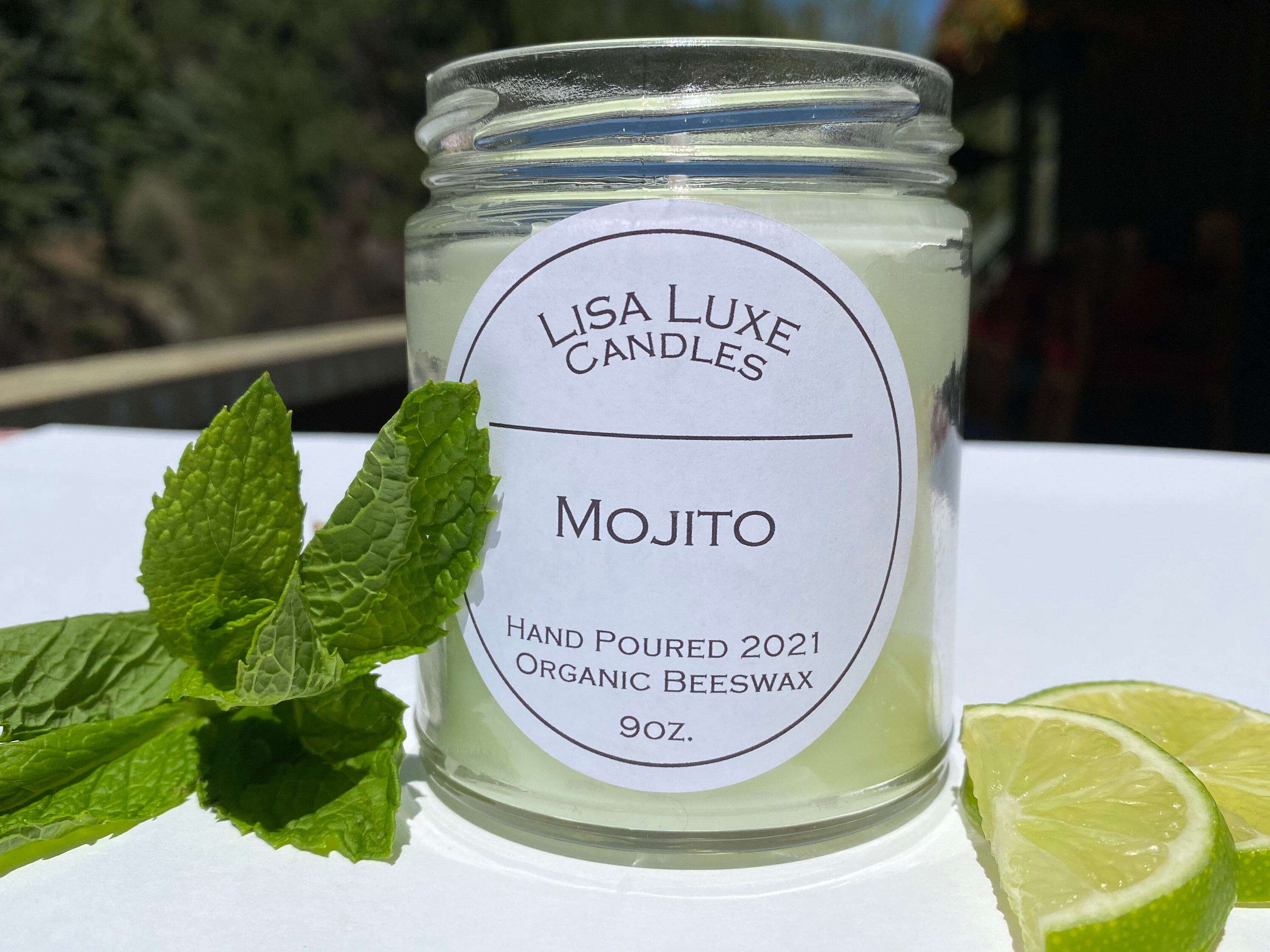Sweet Mojito E-Oil Scented Beeswax Blend Candle  Beeswax, Essential oil  scents, Natural beeswax