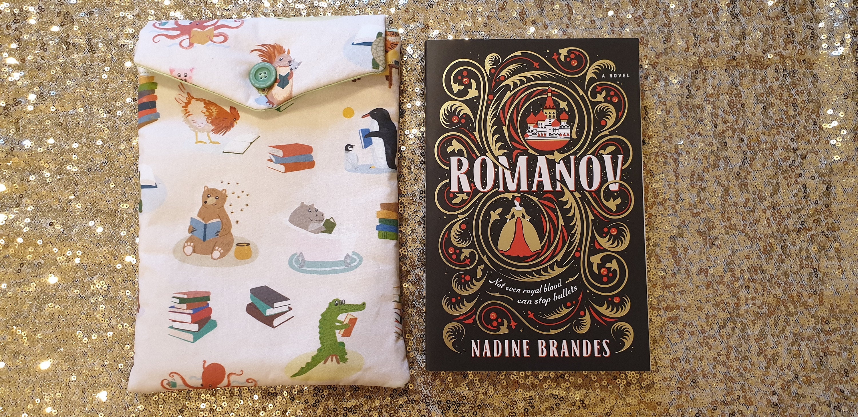 Reading Matters Protective Book Sleeve Etsy New Zealand