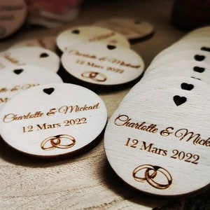 Personalized poplar wood label