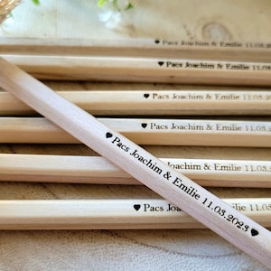 Matita in legno personalizzabile