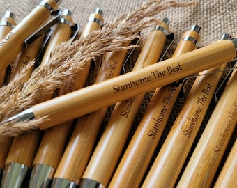 Stylo bic en bois personnalisé