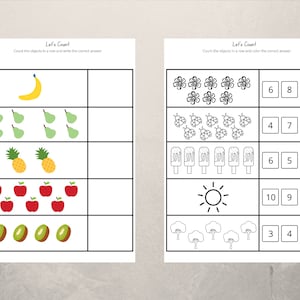 71 Pages Basic Mathematics Worksheets Workbook for Toddler (2-4 Years ...