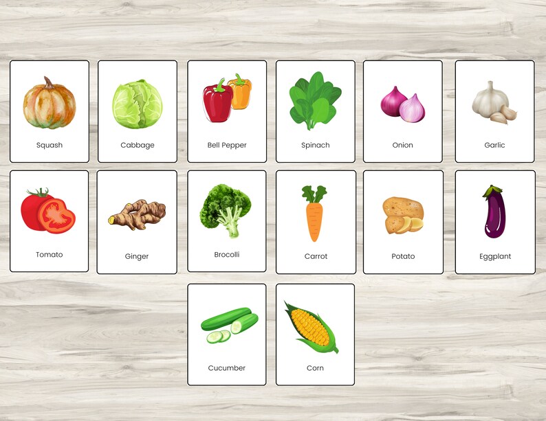 Printable Educational Flash Cards for Toddlers Instant - Etsy