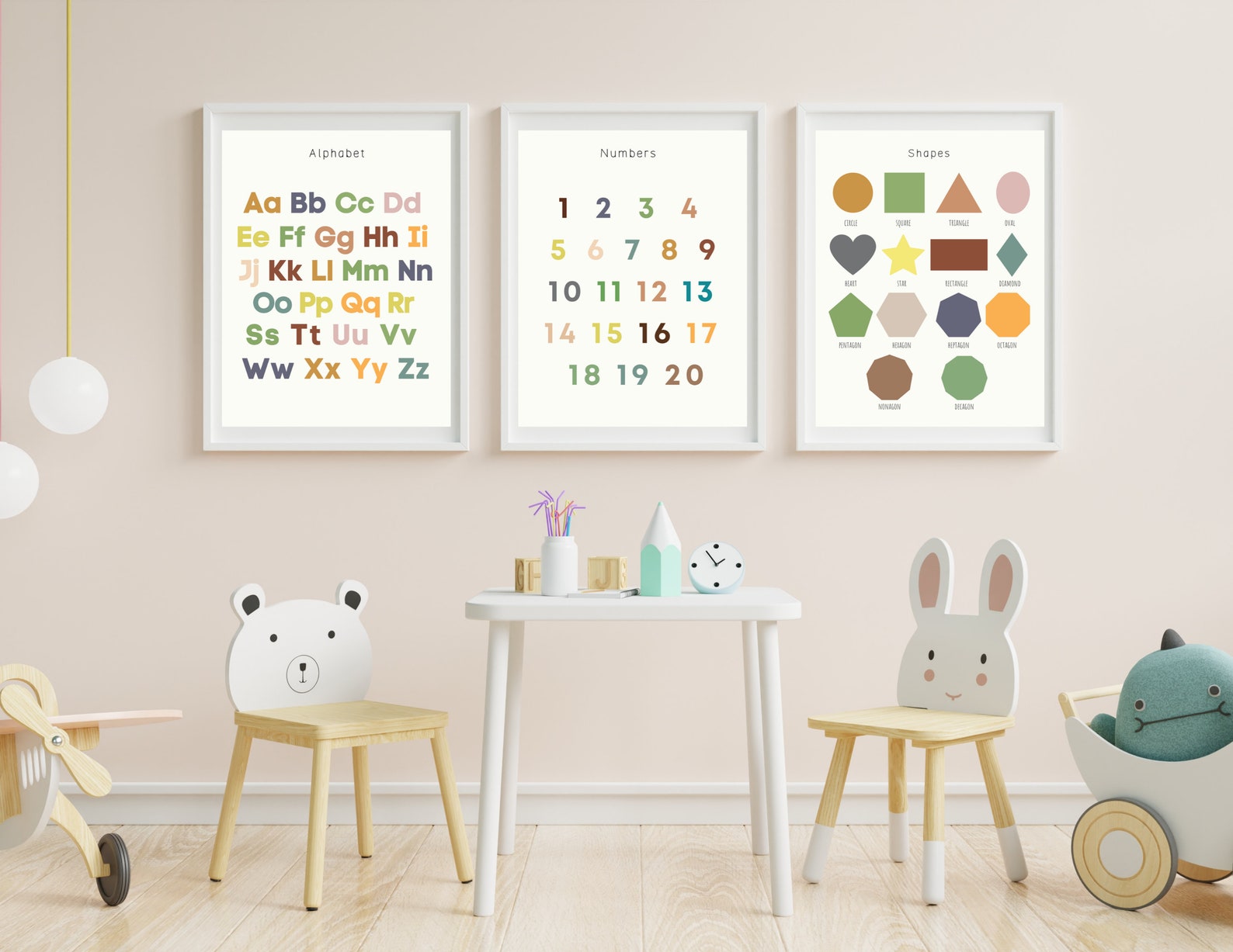 Homeschool Educational Printables Wall Decor for Toddlers - Etsy UK