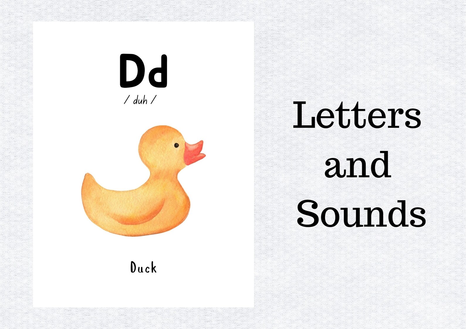 Printable Alphabet Flashcards Alphabet Phonics Alphabet Tracing or Clay ...