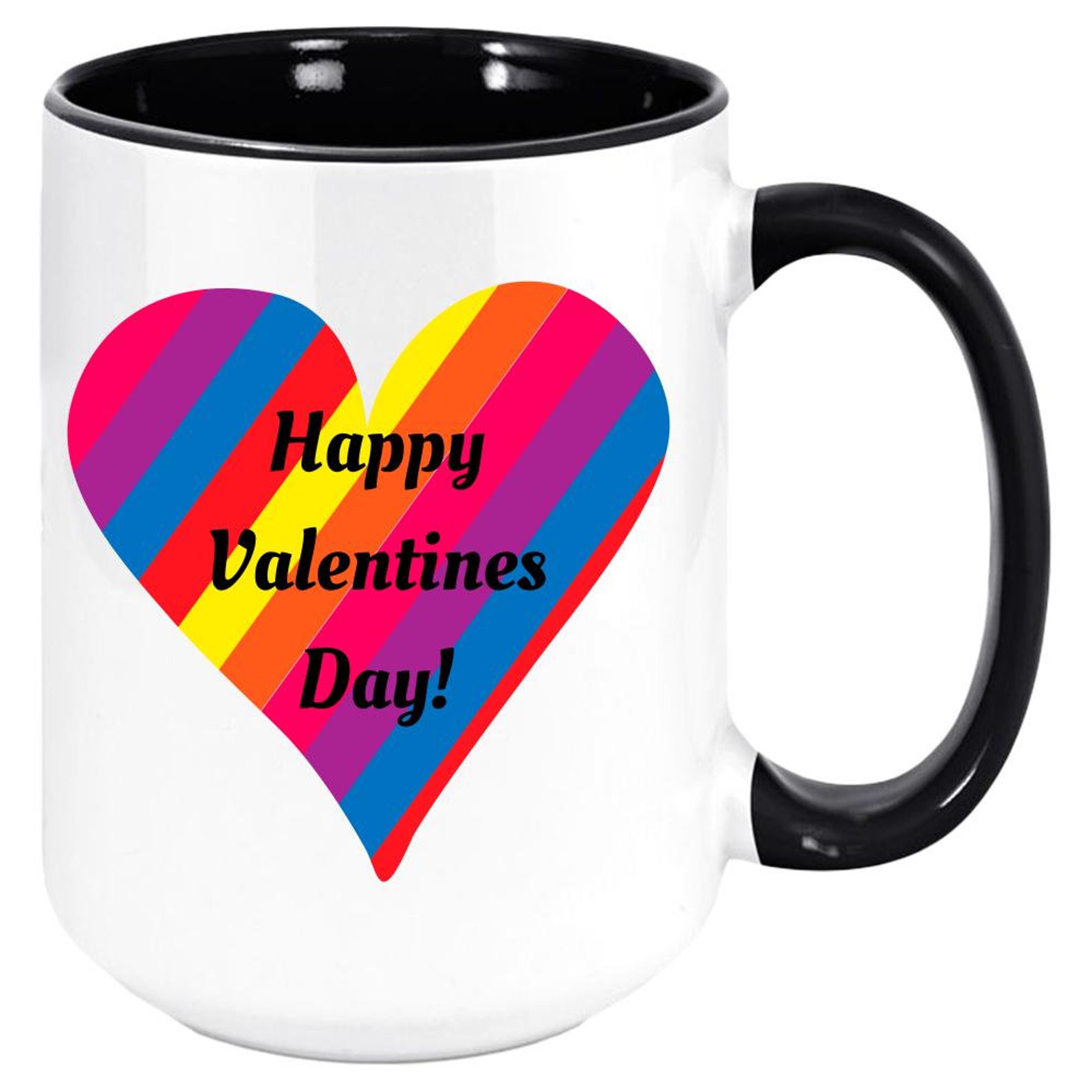 Teacher valentines valentine mores jar teachers mason note Happy Valentines Day Ceramic Coffee Mug 11oz or 15oz | Etsy