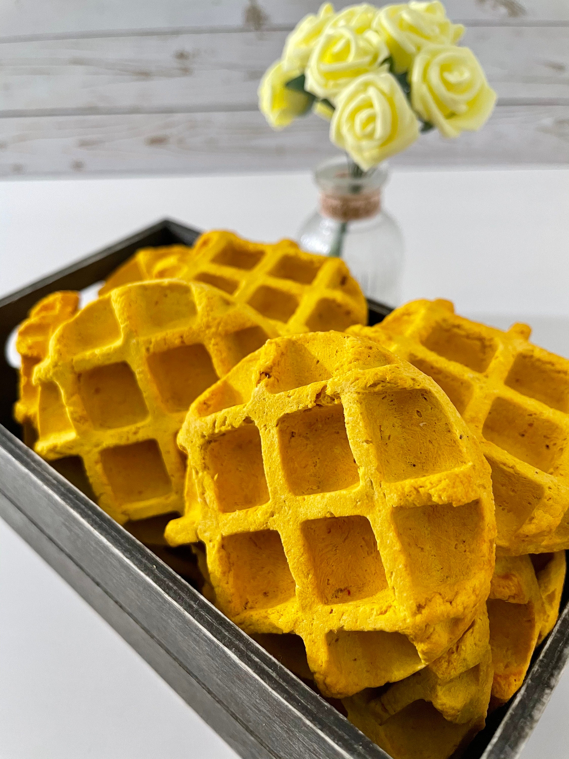 DOG TREATS healthy crispy chicken Waffle TREATS for dogs Etsy