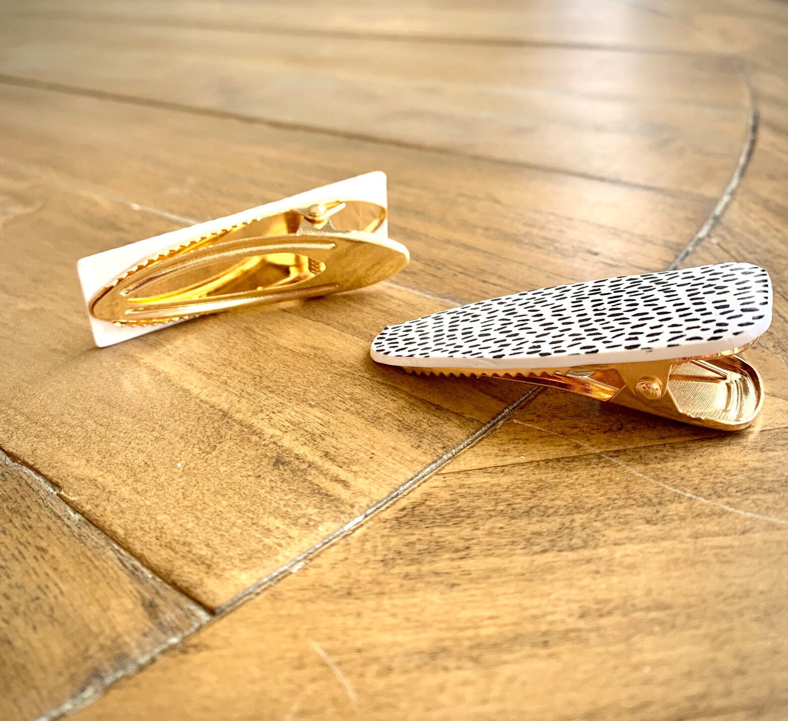 Polymer Clay Hair Clip Small Etsy