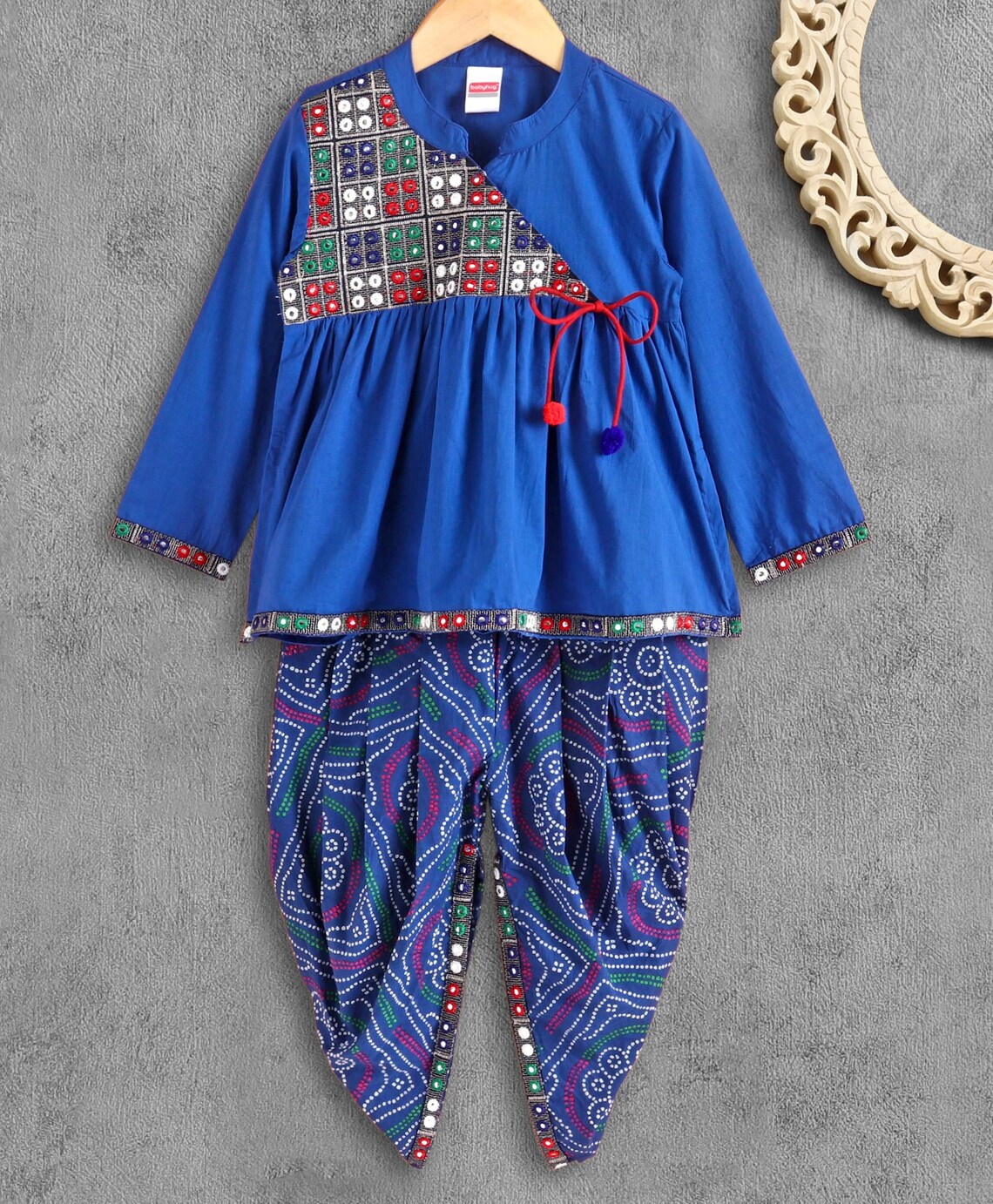 Baby kids Full Sleeves Bandhani Design Dhoti & Kurta Set Etsy