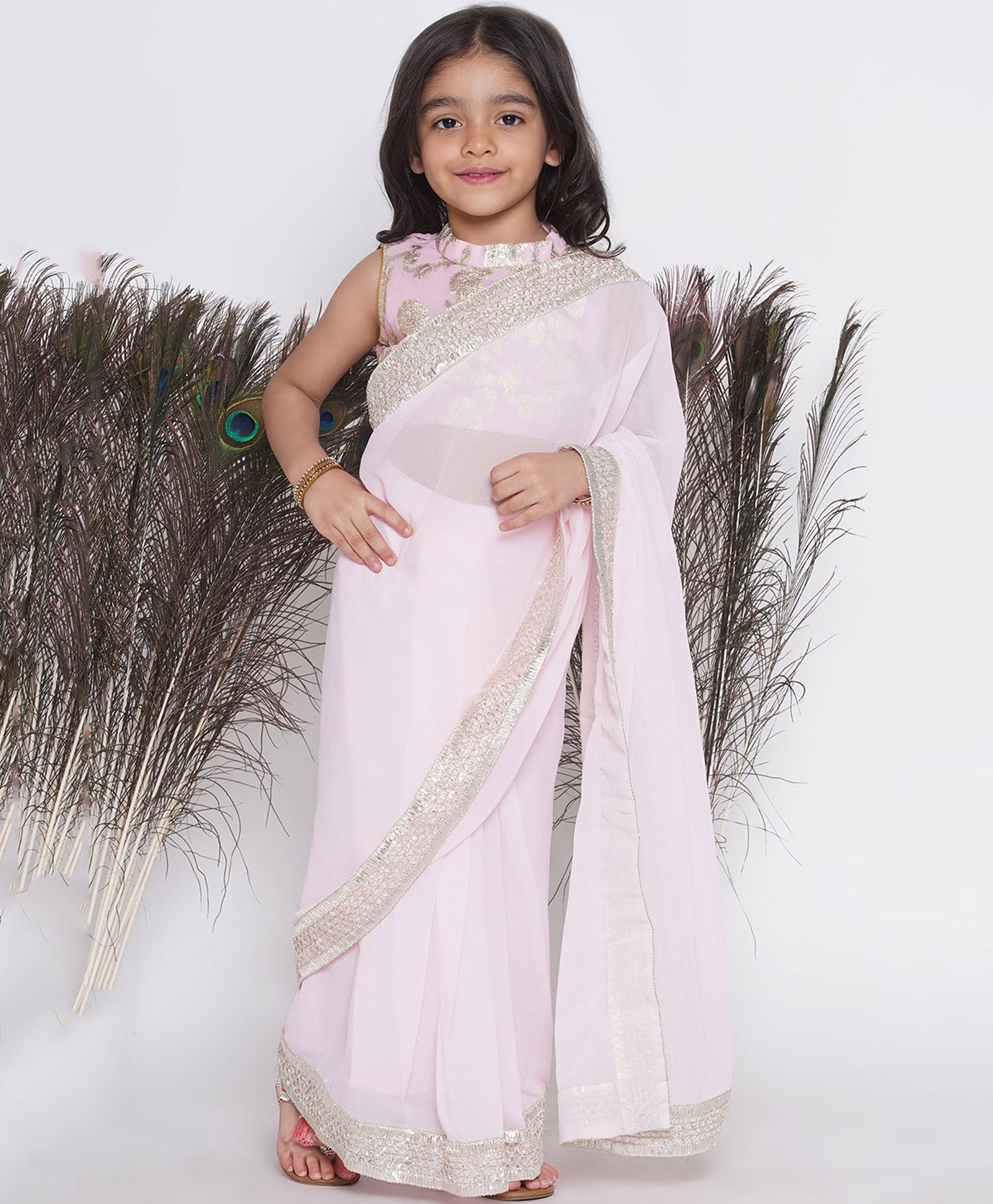 Girls cheap saree dress