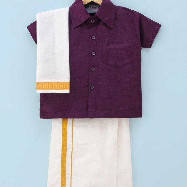 Baby Boy Outfit for Onam Etsy