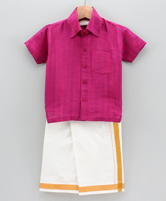Traditional Onam Ethnic Dress for Boy's 