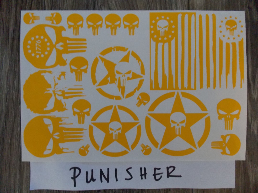 Topo Damascus Camo Stencil: Vinile Ad Alta Temperatura Per Cerakote - Italia - Foto 4