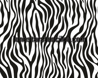 Zebra Camouflage ( INSTANT DOWNLOAD ) High Heat Vinyl Schablone