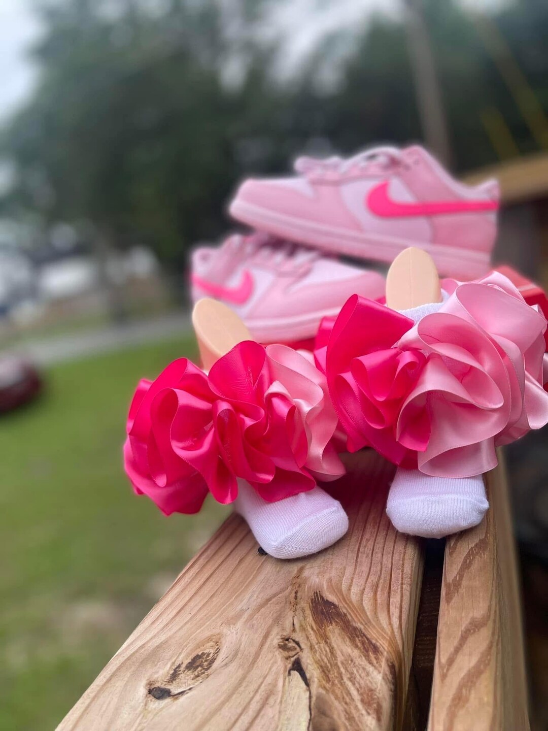 Custom Color Ruffle Anklets - Etsy