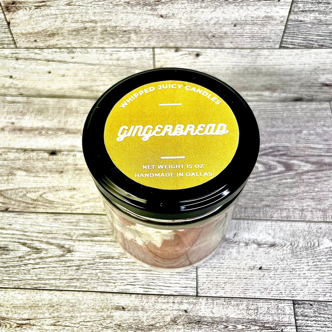 Gingerbread Candle Etsy