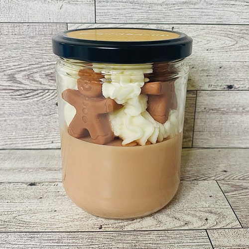 Gingerbread Candle Etsy