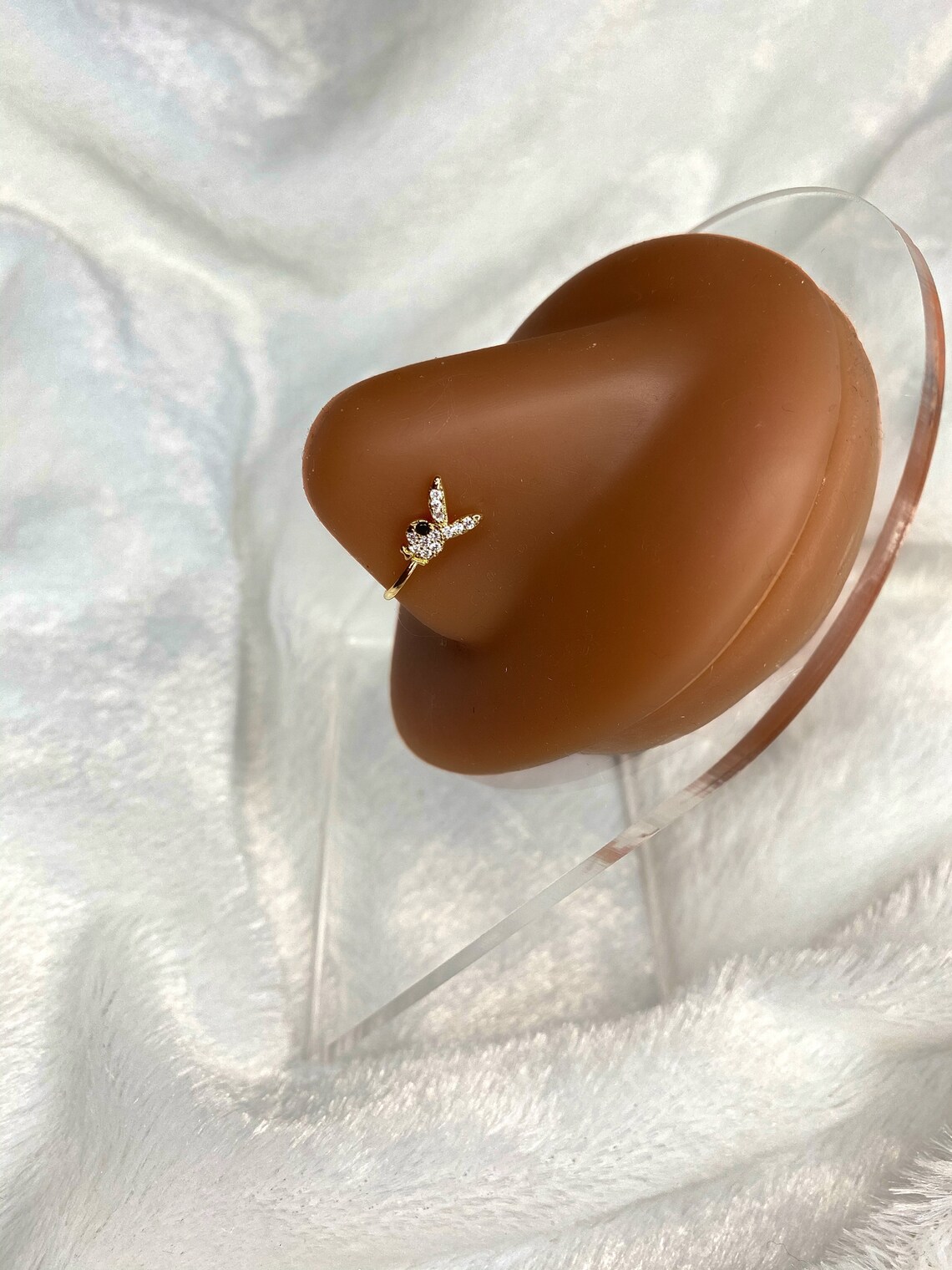 Playboy Bunny Nose Cuff No Piercing Needed nose Ring Nose Etsy Australia