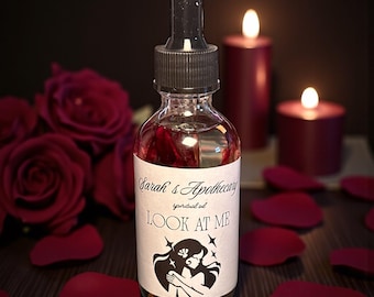 Look At Me Attraction Oil – Seductive Spell Perfume, Glamour Ritual