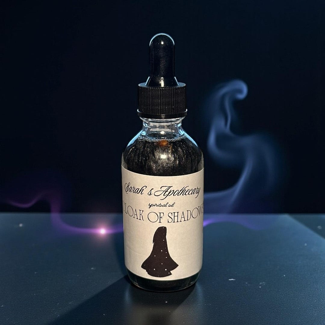 Cloak of Shadows Protection Oil – Powerful Ritual Oil for Warding ...