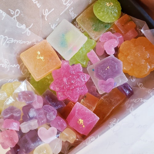 Pre-Order (Ship by 3/25) Kohakutou Edible Crystal Candy Box (aka. Guess the Flavor) || Vegan Gluten-Free, ASMR Japanese *Description"