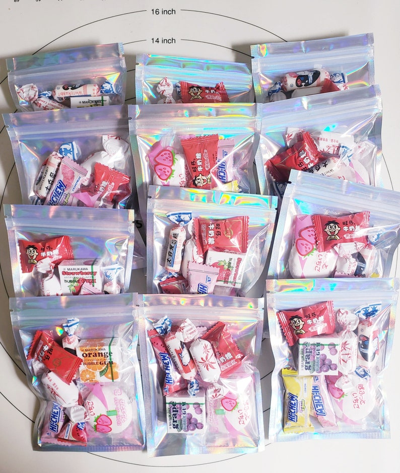 15pc 30pc Asian Candy Bags Kawaii Yummy Exotic Candies Etsy