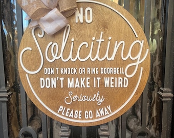 Señal de no solicitar